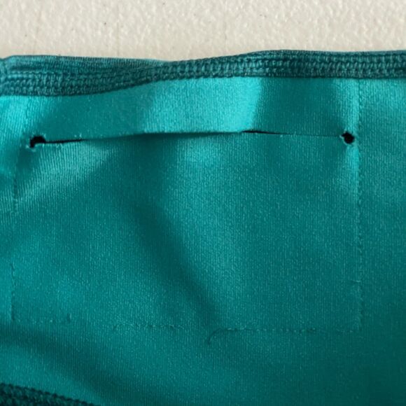 Nike Dri-Fit Leggings Womens Small Green Running  Training Athletic Workout Yoga - Picture 7 of 9